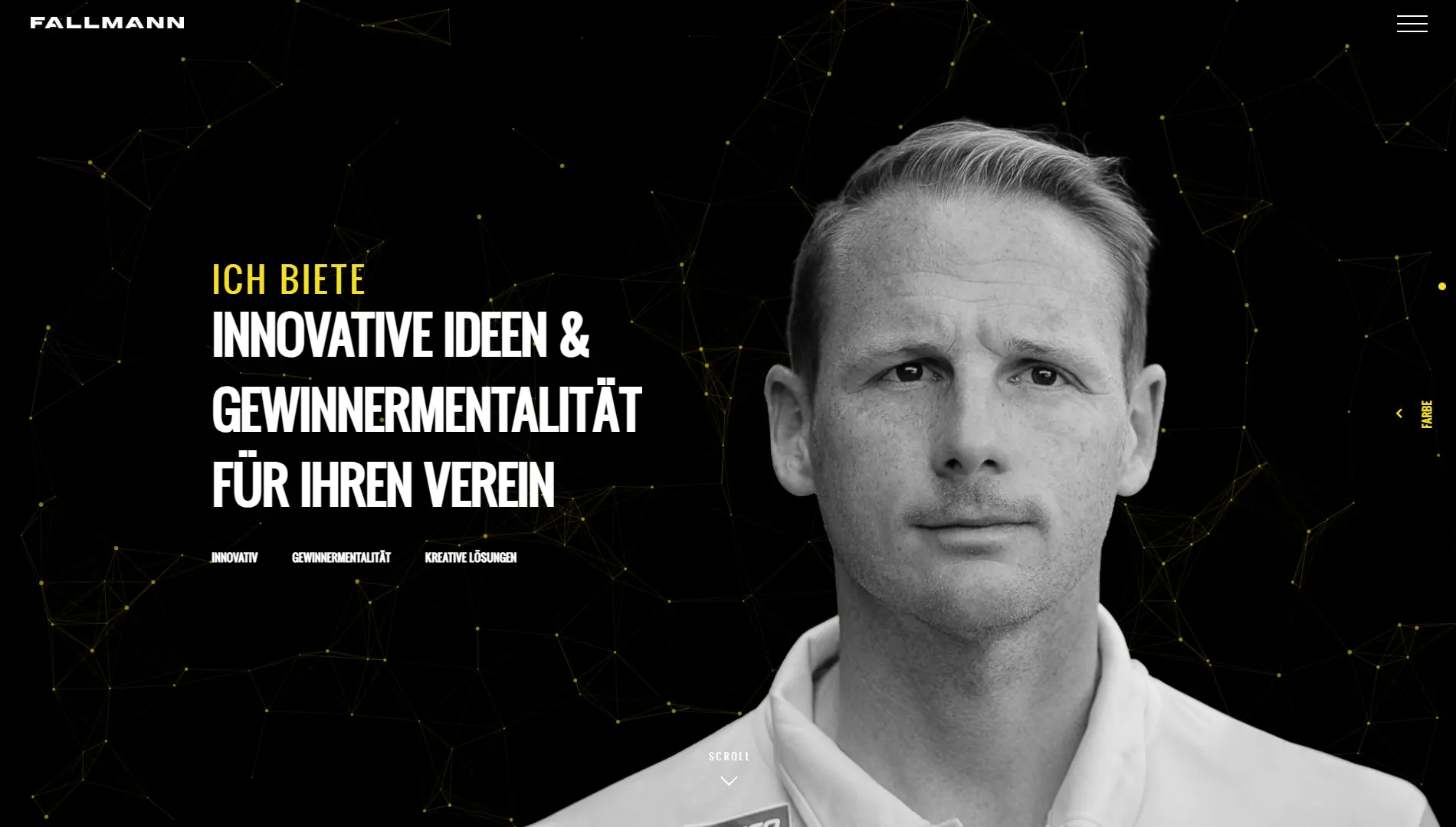 Jochen Fallmann Fussballtrainer – Webdesign Projekt
